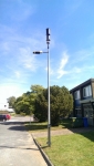 The First Wind Powered LED Street Lamp